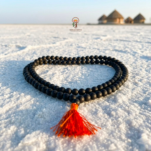 Karungli Jap Mala – Original Ebony Wood 108 Bead Karungali Mala | Ishwar Tattva
