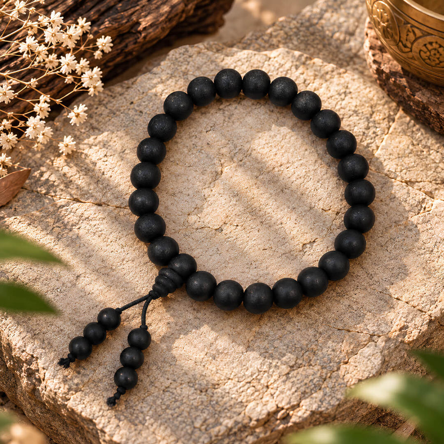 Karungli Wooden Bracelet – Original Ebony Wood Bracelet | Ishwar Tattva