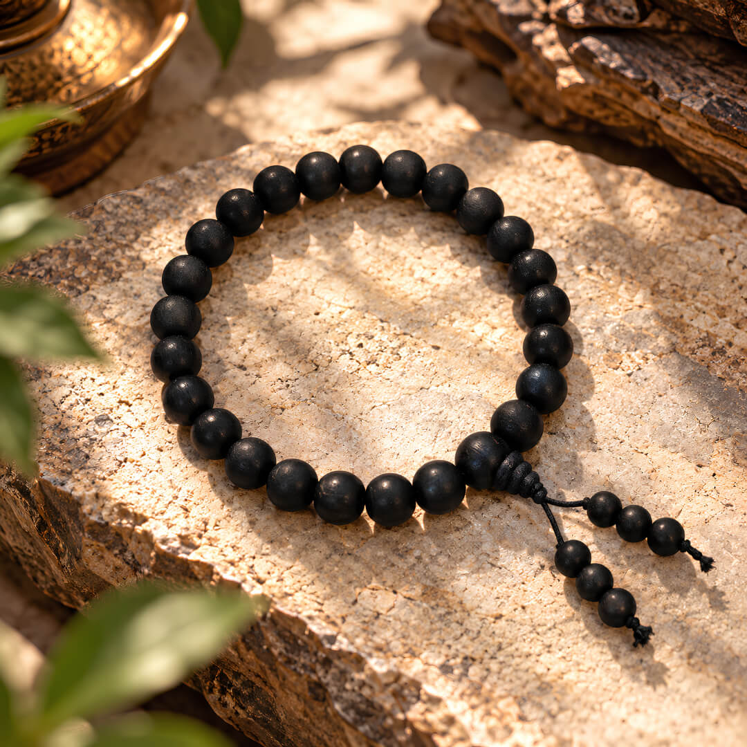 Karungli Wooden Bracelet – Original Ebony Wood Bracelet | Ishwar Tattva
