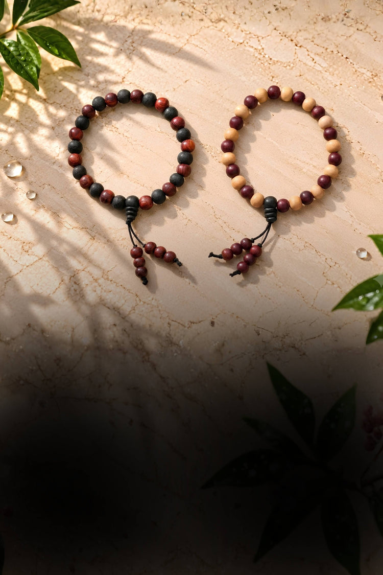 Customized sacred wood bracelets
