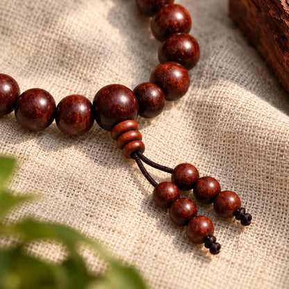 Red Sandalwood Bracelet – Original Rakta Chandan Wooden Bracelet | Ishwar Tattva